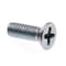 Prime-Line Machine Screw, Flat Head, Phillip Drive No. 8-32 X 1/2in Zinc Plated Steel 75PK 9000719 - alternate 1